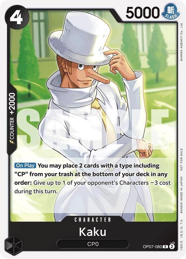 Character, CP0, One Piece Promotion Cards, Promotional Cards, Rare Kaku (Tournament Pack 2025 Vol. 1) [One Piece Promotion Cards] - Trading Card World