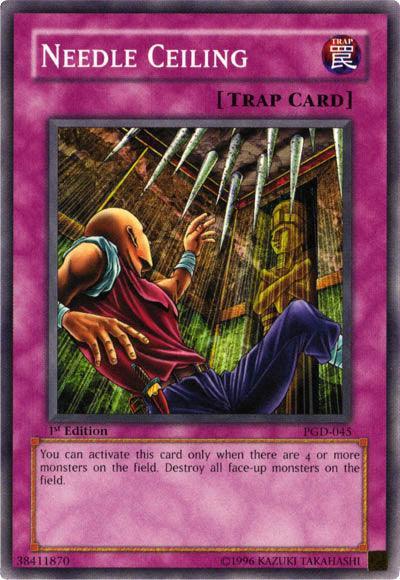 1st Edition, Common, Normal Trap, Pharaonic Guardian, Trap, Unlimited Needle Ceiling [PGD-045] Common - Trading Card World