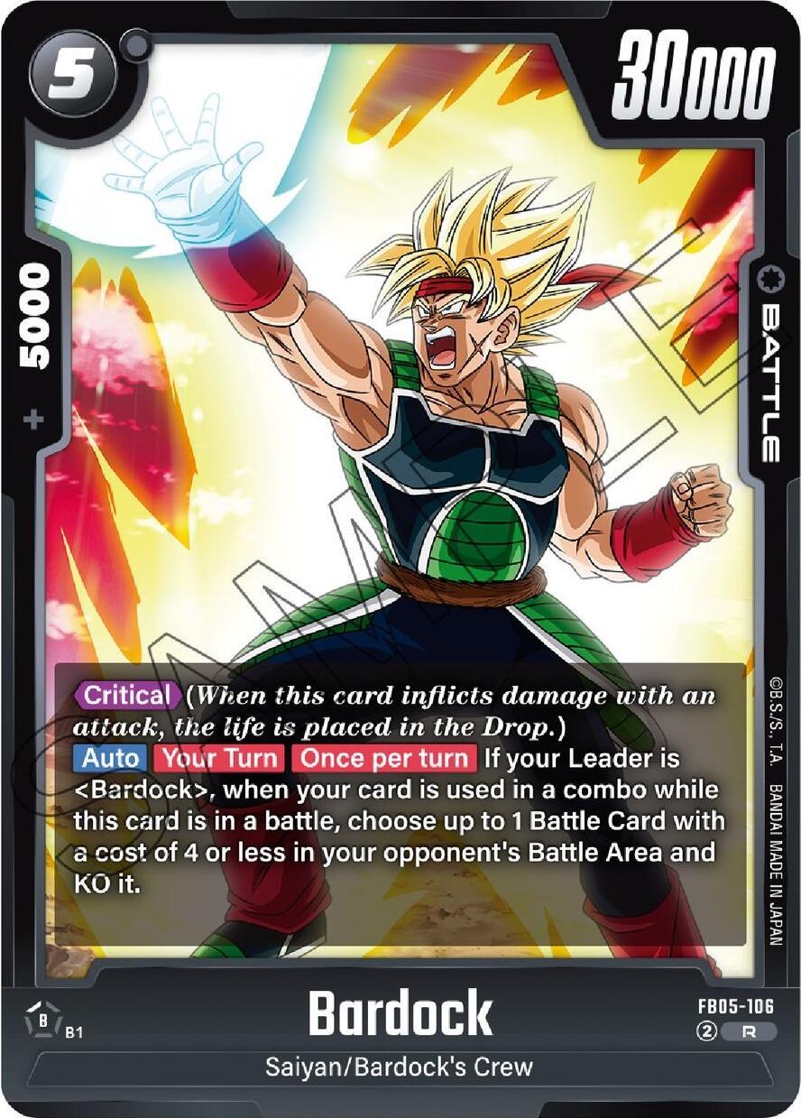  Bardock [New Adventure] - Trading Card World
