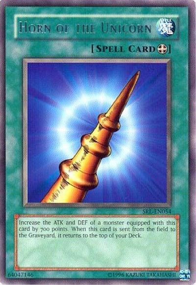Normal Spell, Rare, Spell, Spell Ruler, Unlimited Horn of the Unicorn [SRL-EN054] Rare - Trading Card World