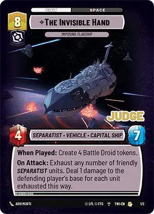  The Invisible Hand - Imposing Flagship (1/2) [Judge Promos] - Trading Card World
