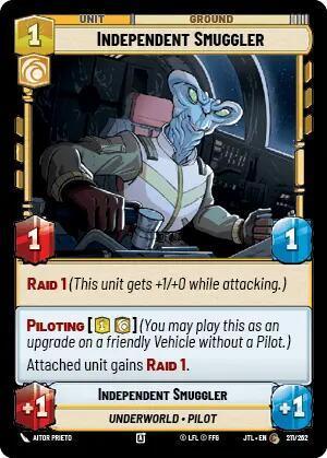  Independent Smuggler (211/257) [Jump to Lightspeed] - Trading Card World