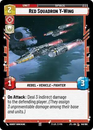  Red Squadron Y-Wing (149/257) [Jump to Lightspeed] - Trading Card World