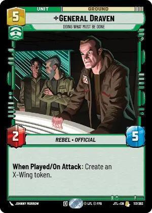  General Draven - Doing What Must Be Done (117/257) [Jump to Lightspeed] - Trading Card World