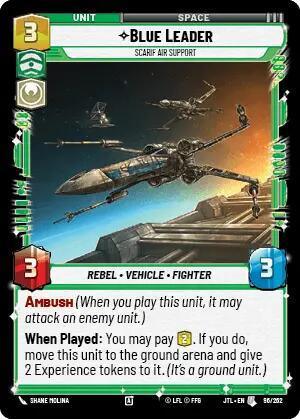  Blue Leader - Scarif Air Support (096/257) [Jump to Lightspeed] - Trading Card World