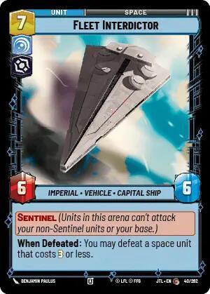  Fleet Interdictor (040/257) [Jump to Lightspeed] - Trading Card World