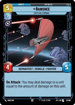  Banshee - Crippling Command (037/257) [Jump to Lightspeed] - Trading Card World