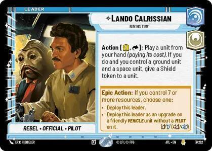  Lando Calrissian - Buying Time (003/257) [Jump to Lightspeed] - Trading Card World