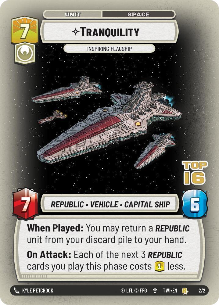  Tranquility - Inspiring Flagship (Top 16) (2/2) [Store Showdown Promos] - Trading Card World