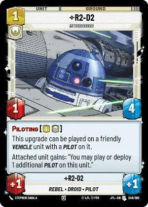  R2-D2 - Artooooooooo! (245/257) [Jump to Lightspeed] - Trading Card World