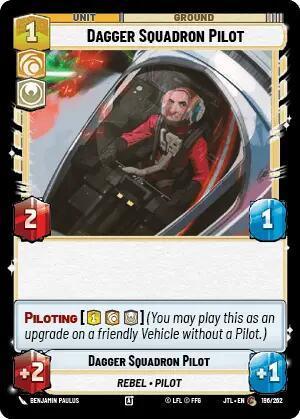  Dagger Squadron Pilot (196/257) [Jump to Lightspeed] - Trading Card World