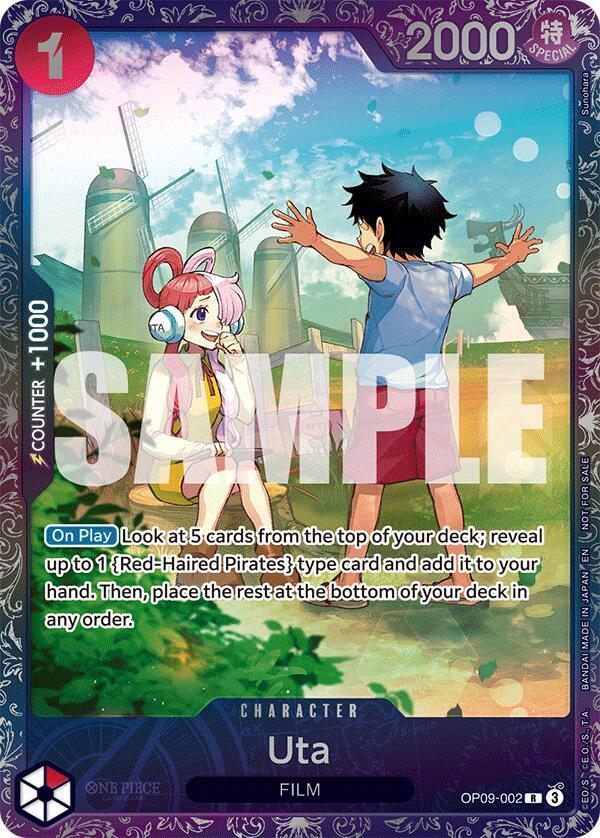 Character, FILM, One Piece Promotion Cards, Promotional Cards, Rare Uta (Treasure Cup 2025) [One Piece Promotion Cards] - Trading Card World