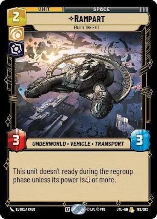  Rampart - Enjoy the Exit (182/257) [Jump to Lightspeed] - Trading Card World