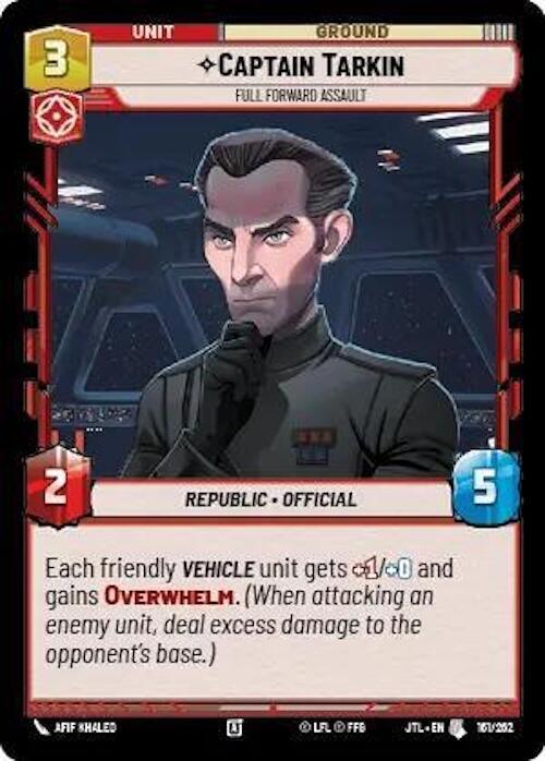  Captain Tarkin - Full Forward Assault (161/257) [Jump to Lightspeed] - Trading Card World
