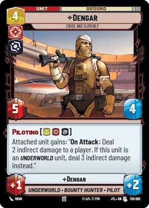  Dengar - Crude and Slovenly (139/257) [Jump to Lightspeed] - Trading Card World