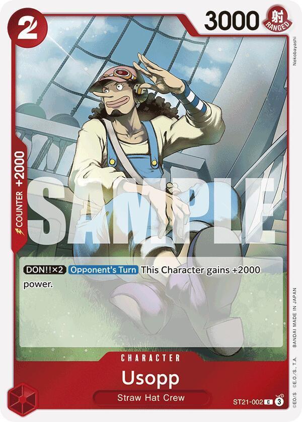 Character, Common, Starter Deck EX: Gear 5, Starter Decks, Straw Hat Crew Usopp [Starter Deck EX: Gear 5] - Trading Card World