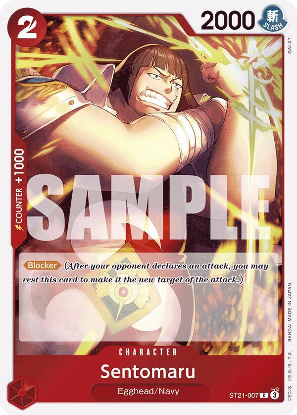 Character, Common, Egghead, Navy, Starter Deck EX: Gear 5, Starter Decks Sentomaru [Starter Deck EX: Gear 5] - Trading Card World