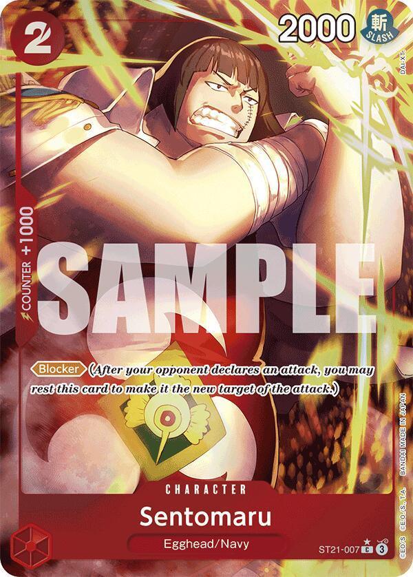 Character, Common, Egghead, Navy, Starter Deck EX: Gear 5, Starter Decks Sentomaru (Parallel) [Starter Deck EX: Gear 5] - Trading Card World