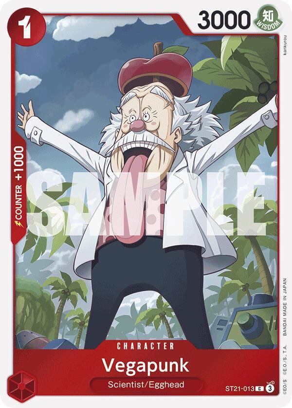 Character, Common, Egghead, Scientist, Starter Deck EX: Gear 5, Starter Decks Vegapunk [Starter Deck EX: Gear 5] - Trading Card World
