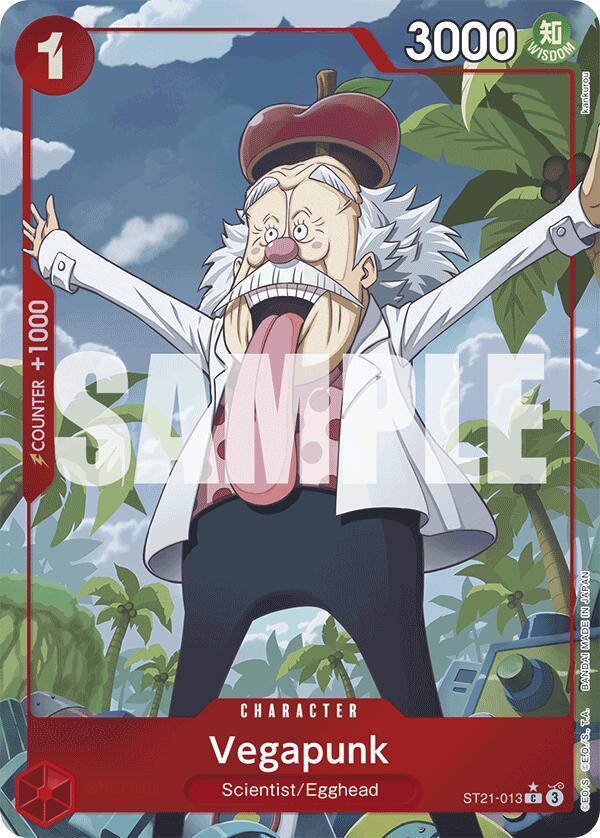 Character, Common, Egghead, Scientist, Starter Deck EX: Gear 5, Starter Decks Vegapunk (Parallel) [Starter Deck EX: Gear 5] - Trading Card World