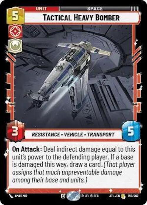  Tactical Heavy Bomber (152/257) [Jump to Lightspeed] - Trading Card World