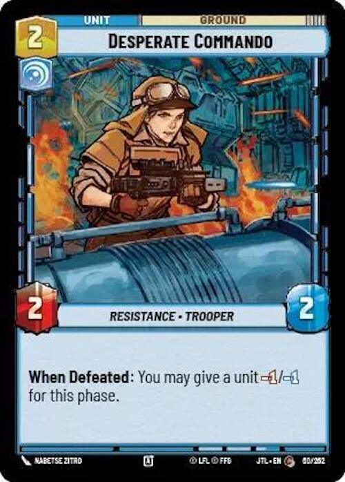  Desperate Commando (060/257) [Jump to Lightspeed] - Trading Card World
