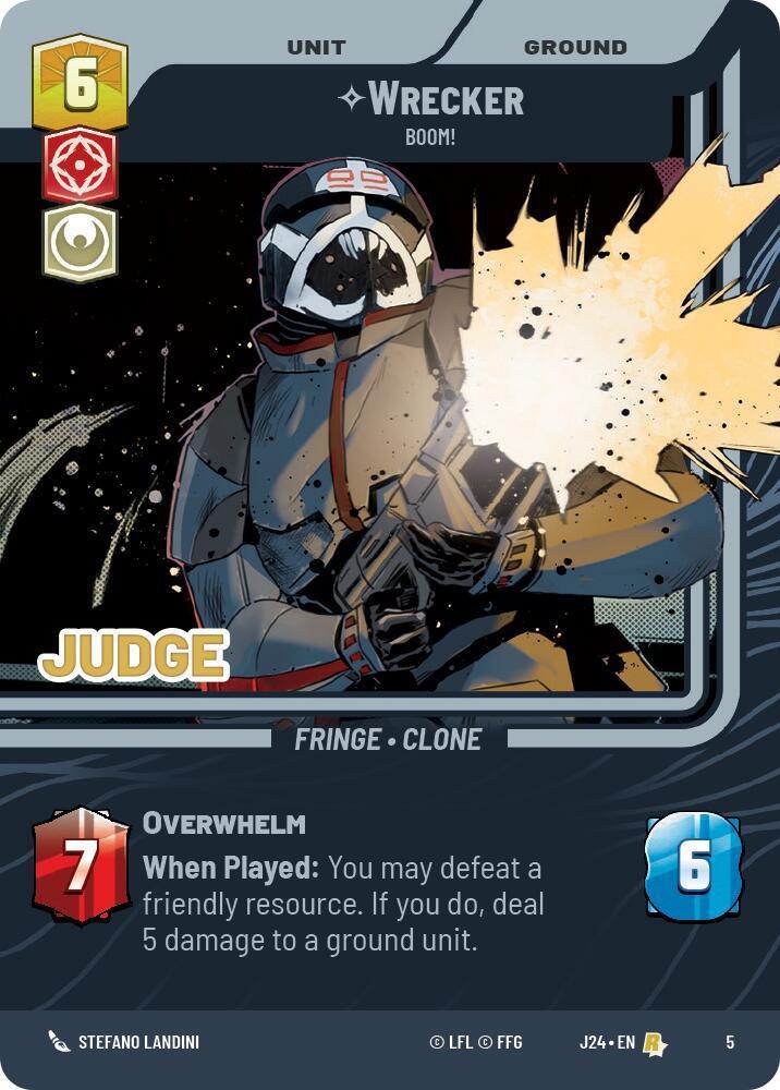  Wrecker - Boom! (5) [Judge Promos] - Trading Card World