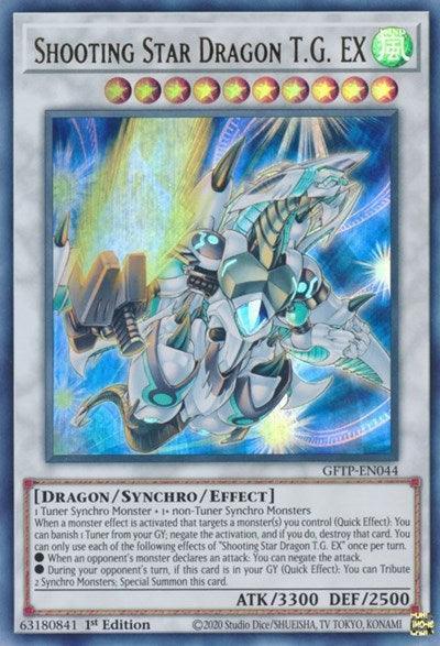 1st Edition, Dragon, Ghosts from the Past, Synchro/Effect Monster, Ultra Rare, Wind Shooting Star Dragon T.G. EX [GFTP-EN044] Ultra Rare - Trading Card World