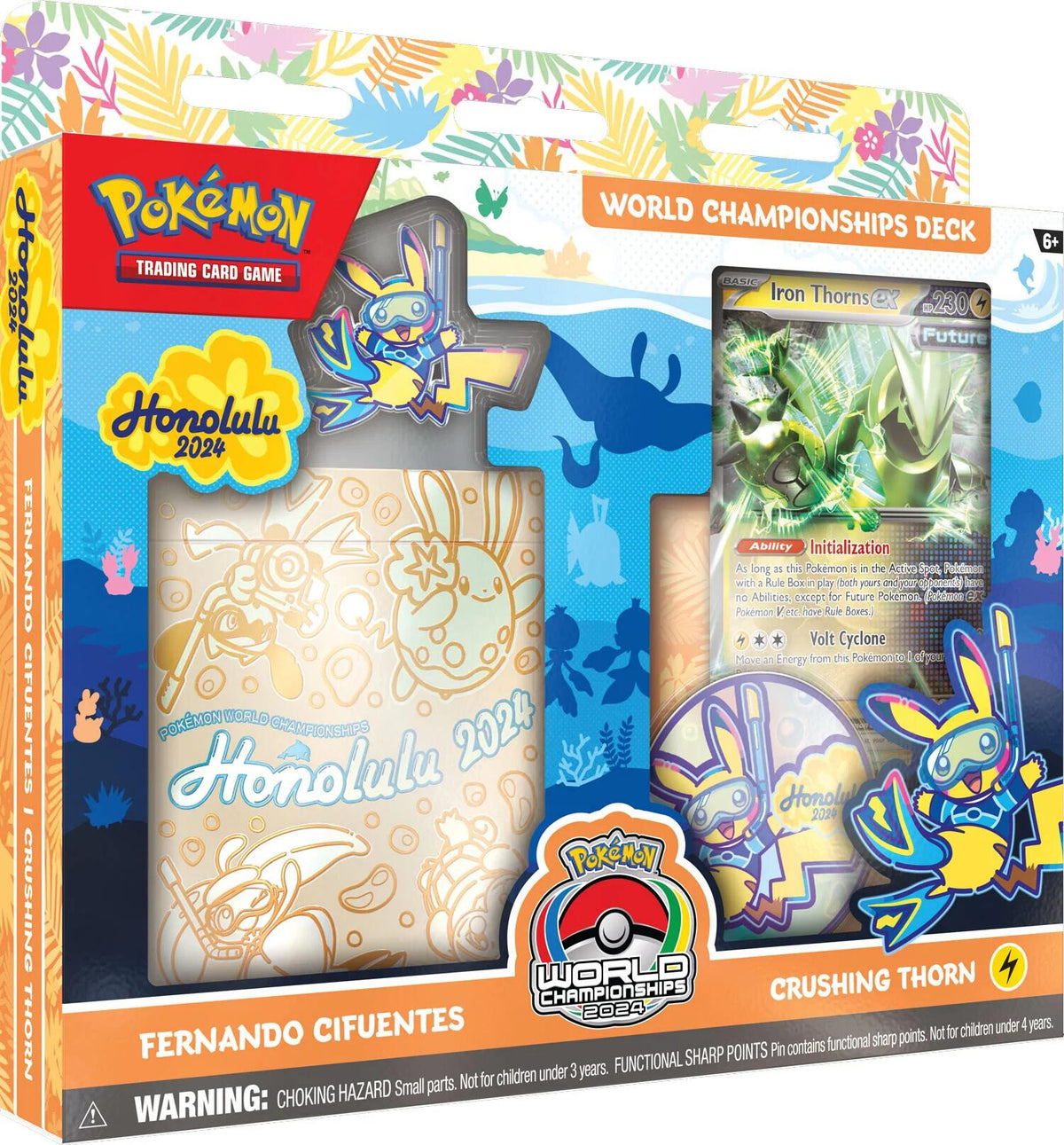 Miscellaneous Sealed, Pokémon, World Championships 2024 2024 World Championship Deck (Fernando Cifuentes - Crushing Thorn) - Trading Card World