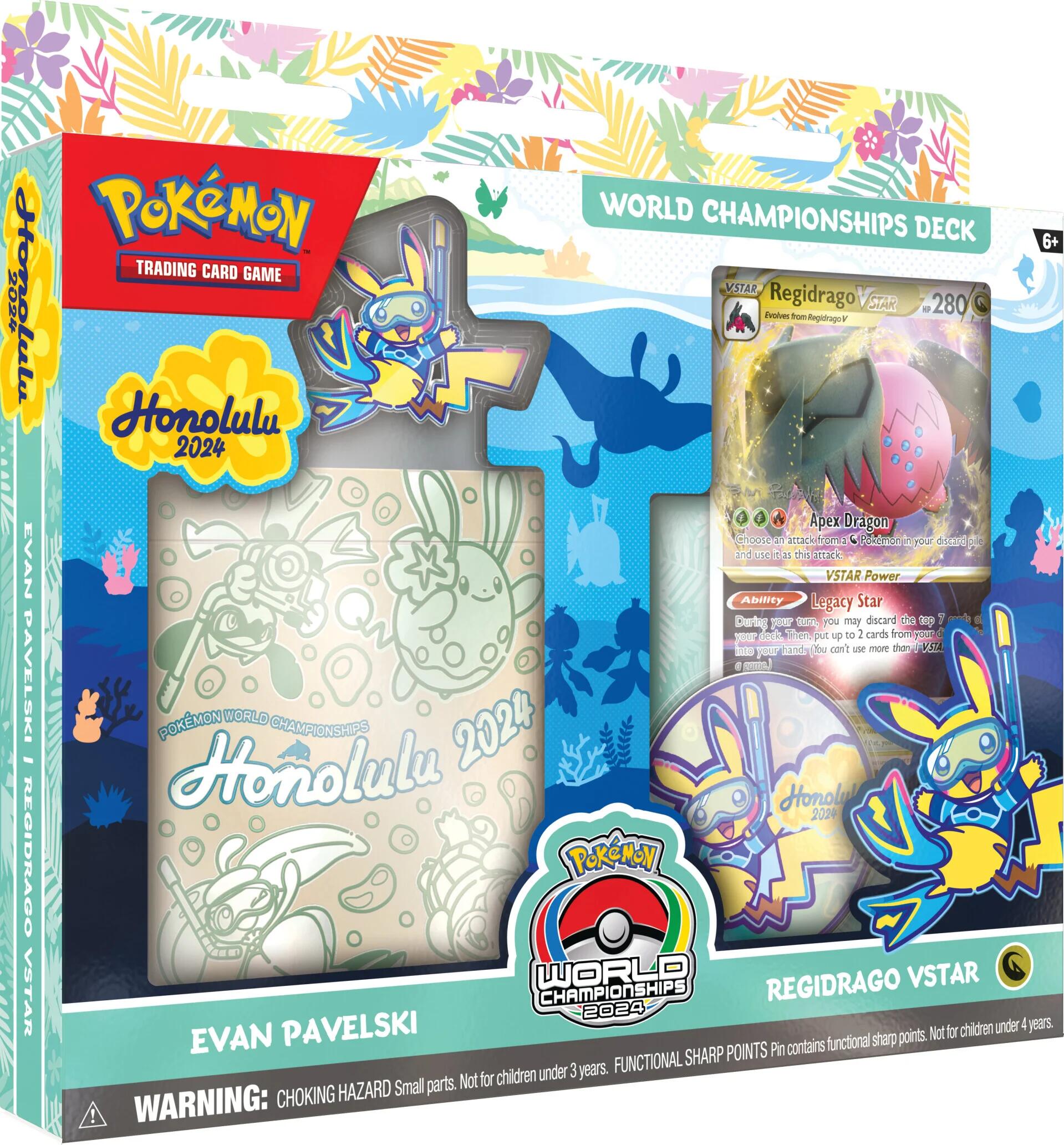 Miscellaneous Sealed, Pokémon, World Championships 2024 2024 World Championship Deck (Evan Pavelski - Regidrago VSTAR) - Trading Card World
