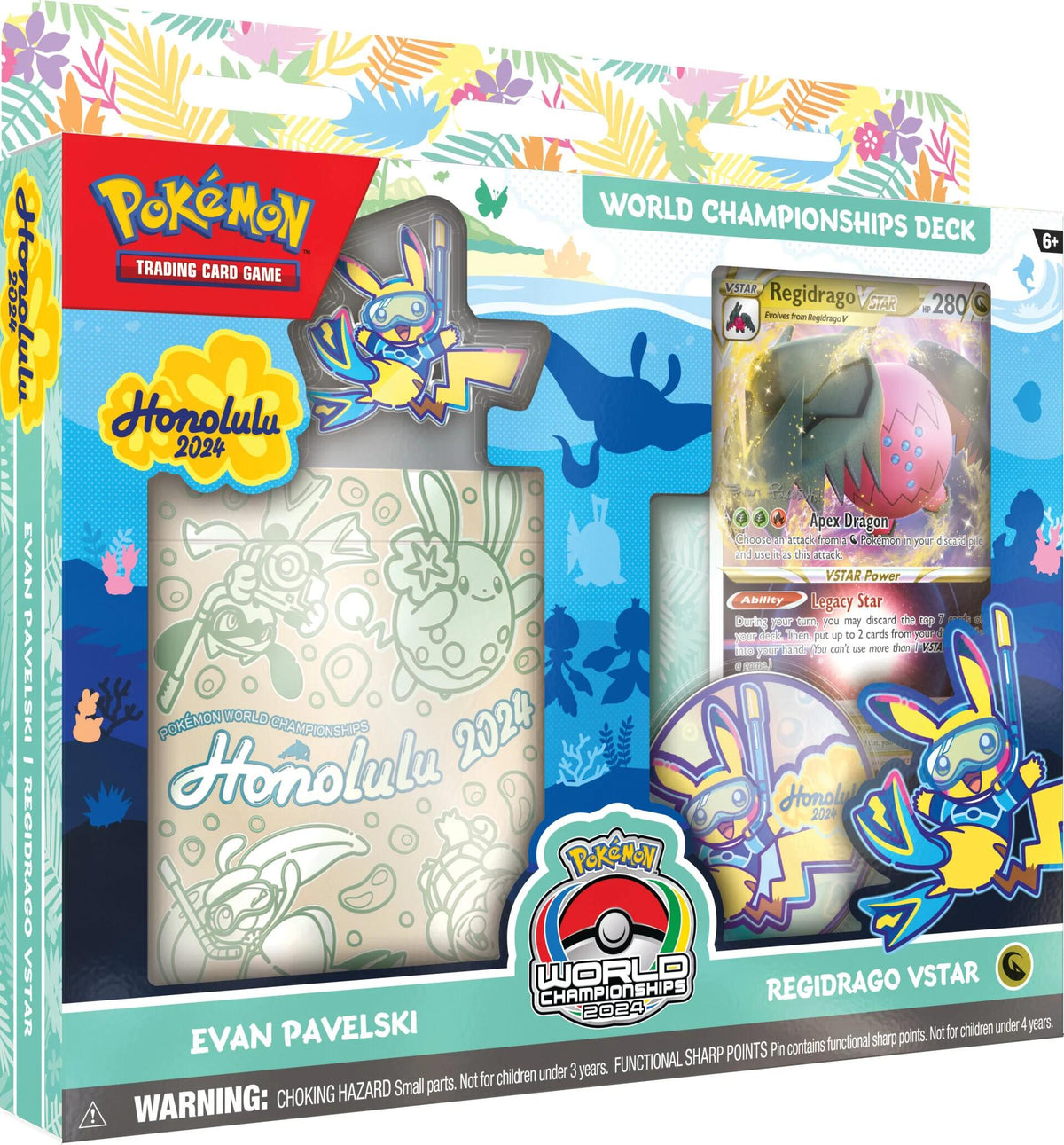 Miscellaneous Sealed, Pokémon, World Championships 2024 2024 World Championship Deck (Evan Pavelski - Regidrago VSTAR) - Trading Card World