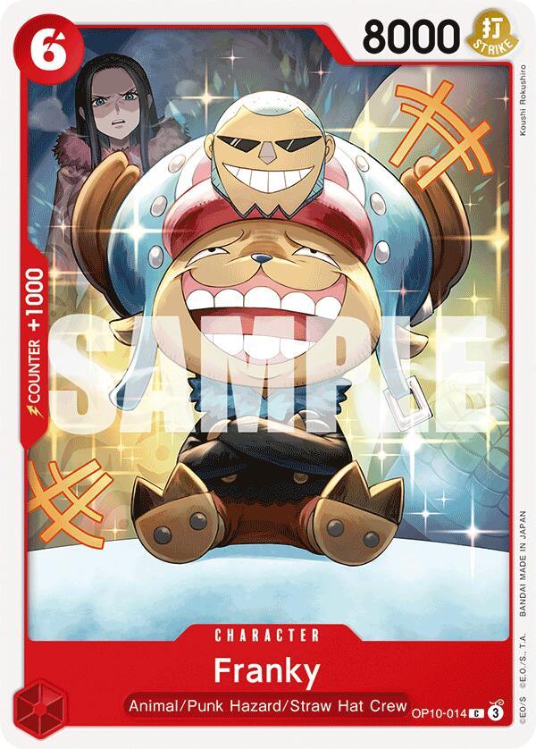 Animal, Character, Common, Punk Hazard, Royal Blood, Straw Hat Crew Franky (014) [Royal Blood] - Trading Card World