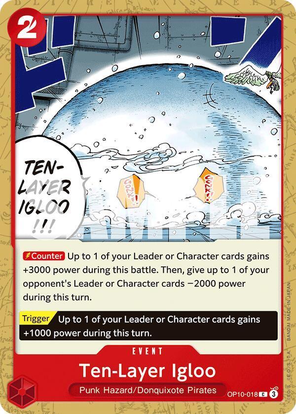 Common, Donquixote Pirates, Event, Punk Hazard, Royal Blood Ten-Layer Igloo [Royal Blood] - Trading Card World