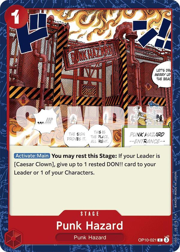 Common, Punk Hazard, Royal Blood, Stage Punk Hazard [Royal Blood] - Trading Card World