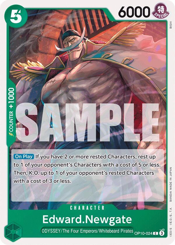 Character, Common, ODYSSEY, Royal Blood, The Four Emperors, Whitebeard Pirates Edward.Newgate [Royal Blood] - Trading Card World