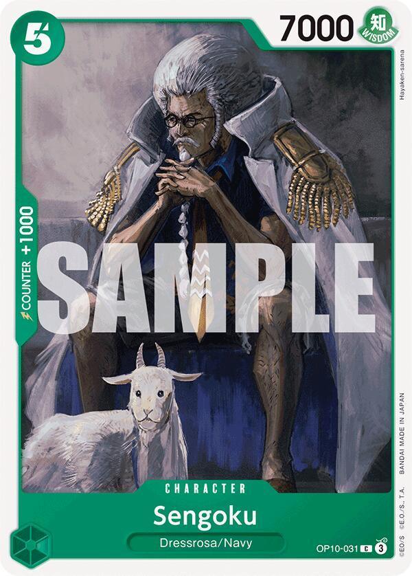 Character, Common, Dressrosa, Navy, Royal Blood Sengoku [Royal Blood] - Trading Card World