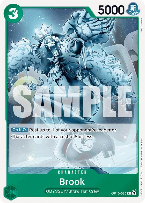 Character, Common, ODYSSEY, Royal Blood, Straw Hat Crew Brook (035) [Royal Blood] - Trading Card World