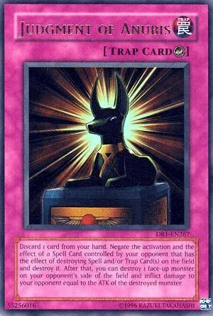 Counter Trap, Dark Revelation Volume 1, Trap, Ultra Rare, Unlimited Judgment of Anubis [DR1-EN267] Ultra Rare - Trading Card World