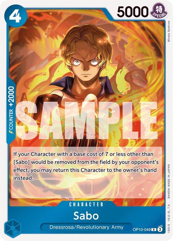 Character, Dressrosa, Rare, Revolutionary Army, Royal Blood Sabo [Royal Blood] - Trading Card World