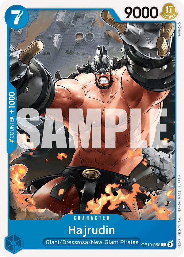 Character, Common, Dressrosa, Giant, New Giant Pirates, Royal Blood Hajrudin [Royal Blood] - Trading Card World