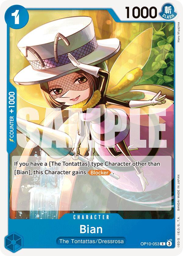 Character, Common, Dressrosa, Royal Blood, The Tontattas Bian [Royal Blood] - Trading Card World