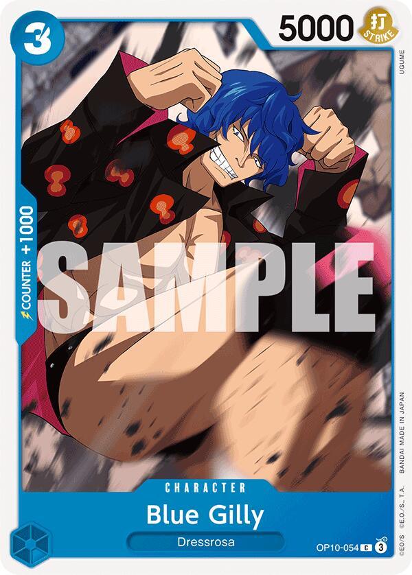 Character, Common, Dressrosa, Royal Blood Blue Gilly [Royal Blood] - Trading Card World