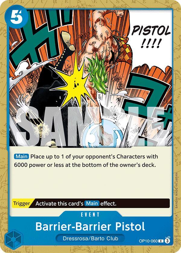 Barto Club, Common, Dressrosa, Event, Royal Blood Barrier-Barrier Pistol [Royal Blood] - Trading Card World