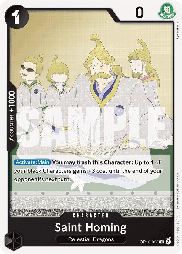 Celestial Dragons, Character, Common, Royal Blood Saint Homing [Royal Blood] - Trading Card World