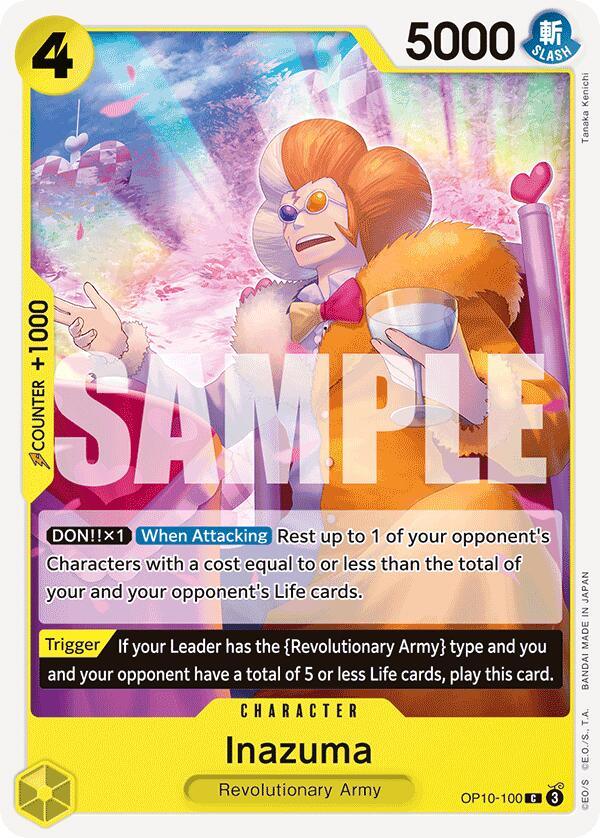 Character, Common, Revolutionary Army, Royal Blood Inazuma [Royal Blood] - Trading Card World