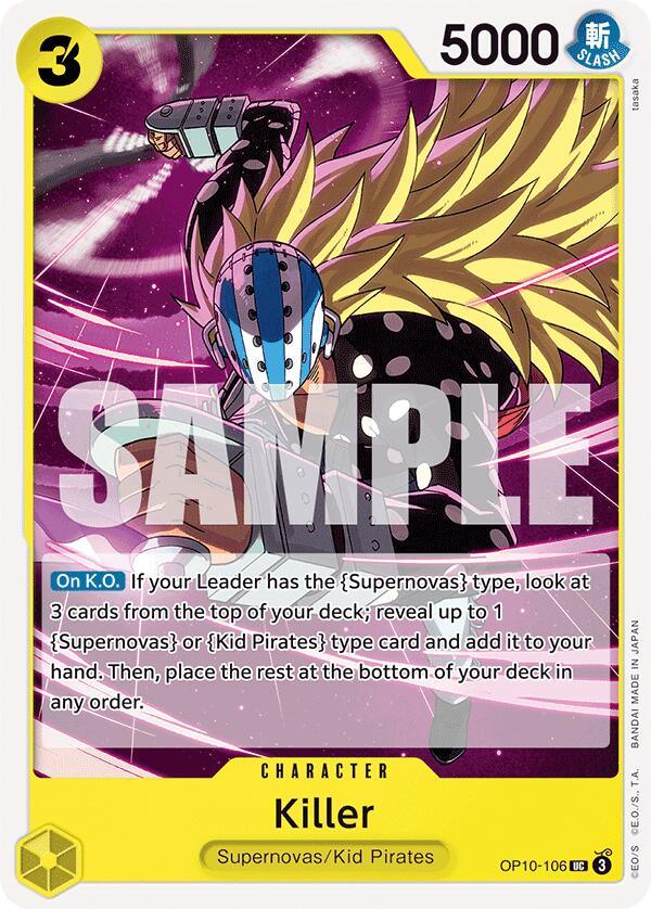 Character, Kid Pirates, Royal Blood, Supernovas, Uncommon Killer [Royal Blood] - Trading Card World