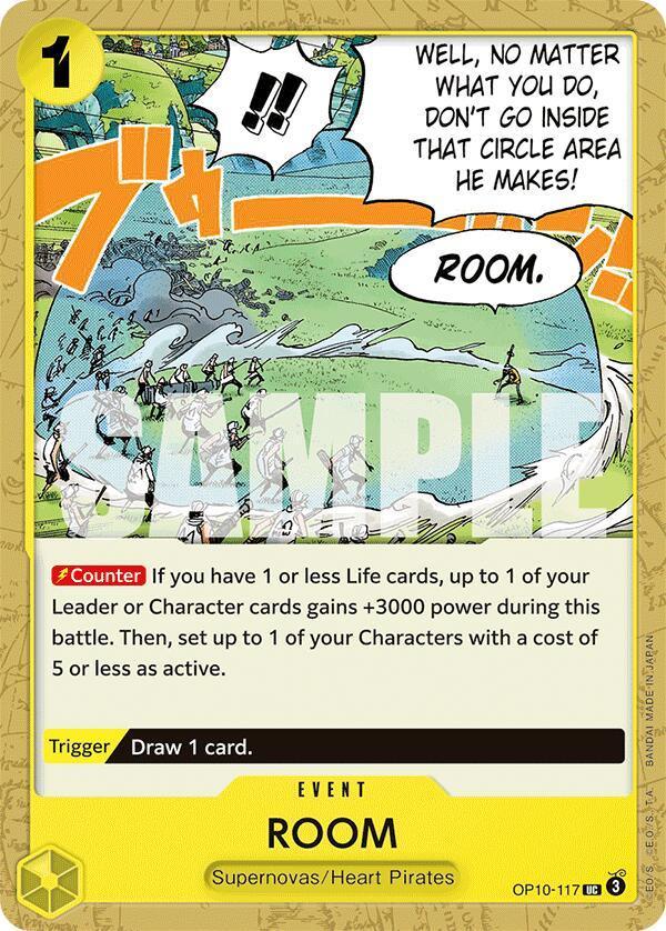 Event, Heart Pirates, Royal Blood, Supernovas, Uncommon ROOM [Royal Blood] - Trading Card World