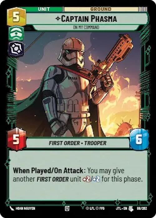 Captain Phasma - On My Command (088/257) [Jump to Lightspeed] - Trading Card World