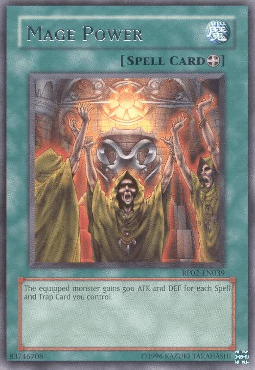 Equip Spell, Rare, Retro Pack 2, Spell, Unlimited Mage Power [RP02-EN039] Rare - Trading Card World