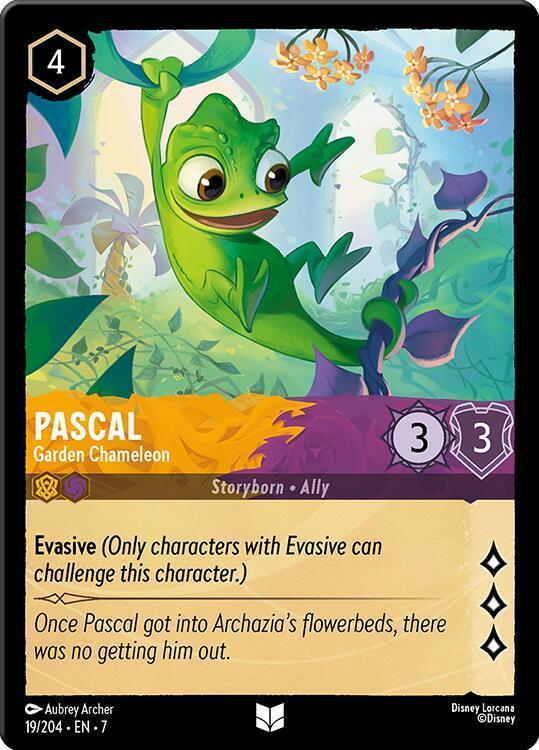  Pascal - Garden Chameleon (19/204) [Archazia's Island] - Trading Card World